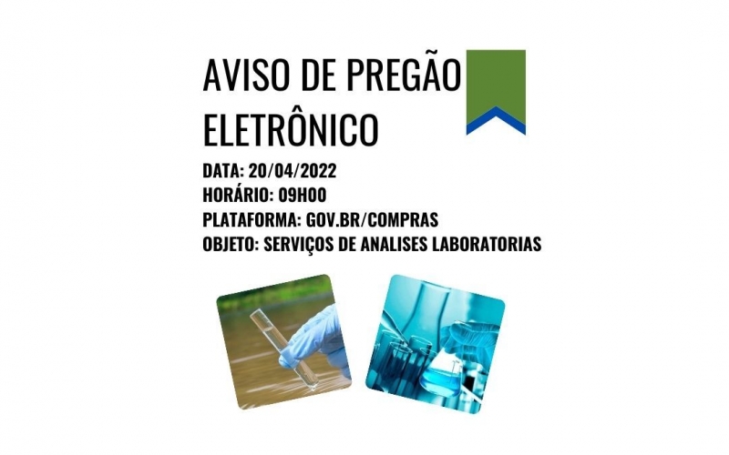 AVISO DE PREGÃO ELETRÔNICO Nº 008/2022